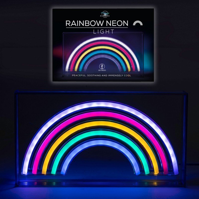 **Rainbow Neon Light - ABC School Supplies