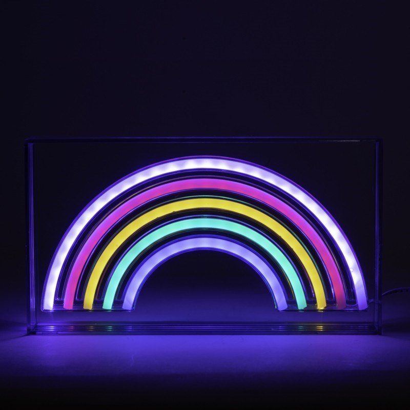 **Rainbow Neon Light - ABC School Supplies