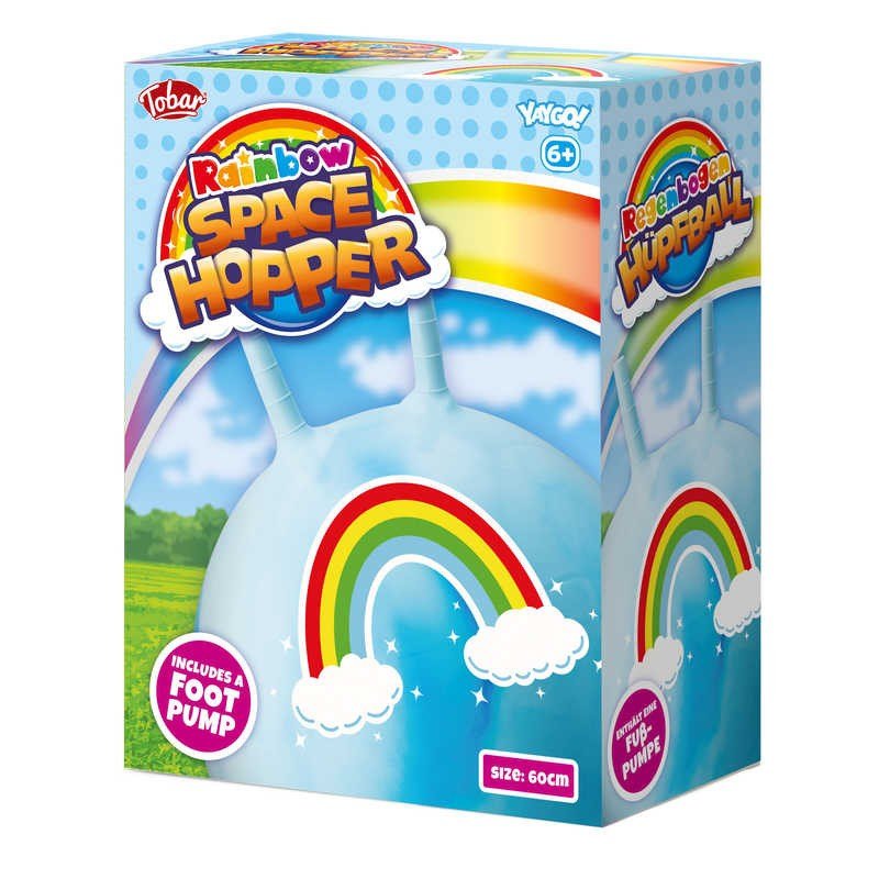 **Rainbow Space Hopper - ABC School Supplies