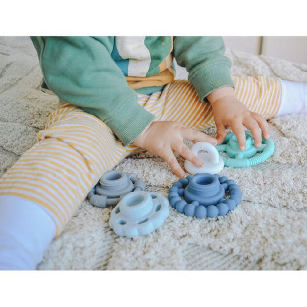 Rainbow Stacker & Teether - Ocean - ABC School Supplies