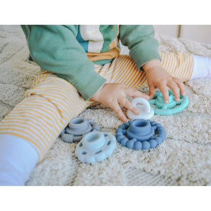 Rainbow Stacker & Teether - Ocean - ABC School Supplies