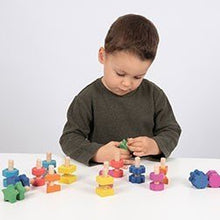 Rainbow Wooden Nuts & Bolts - ABC School Supplies