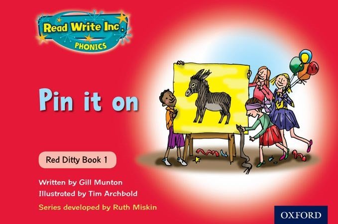Read Write Inc. Phonics 00 Red Ditty Storybooks Mixed Pack Of 10 - ABC School Supplies