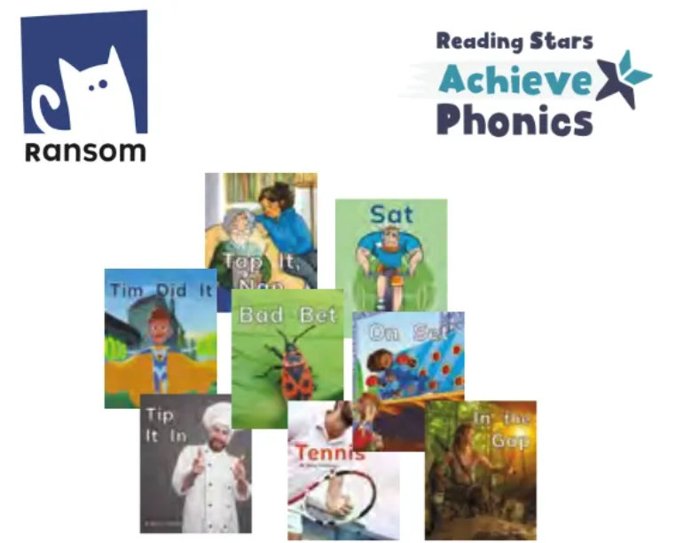 Reading Stars Achieve Phonics Phase 2 Pack - 12 Titles - ABC School Supplies