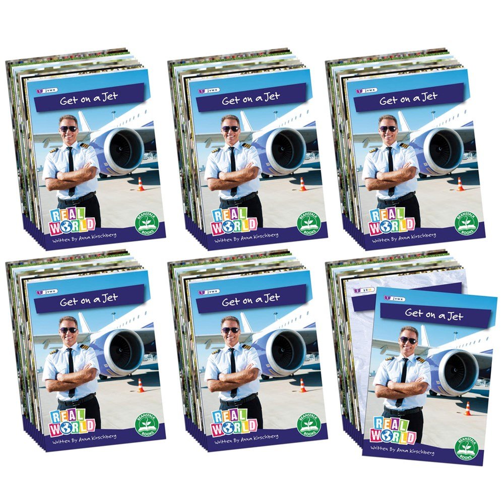 Real World Non - Fiction Hi - Lo Decodables Phase 3 - 6 Pack - ABC School Supplies
