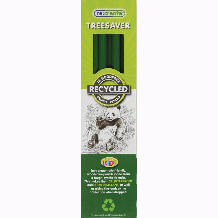 **Re:Create Graphite Pencils, Treesaver Recycled Hb - ABC School Supplies
