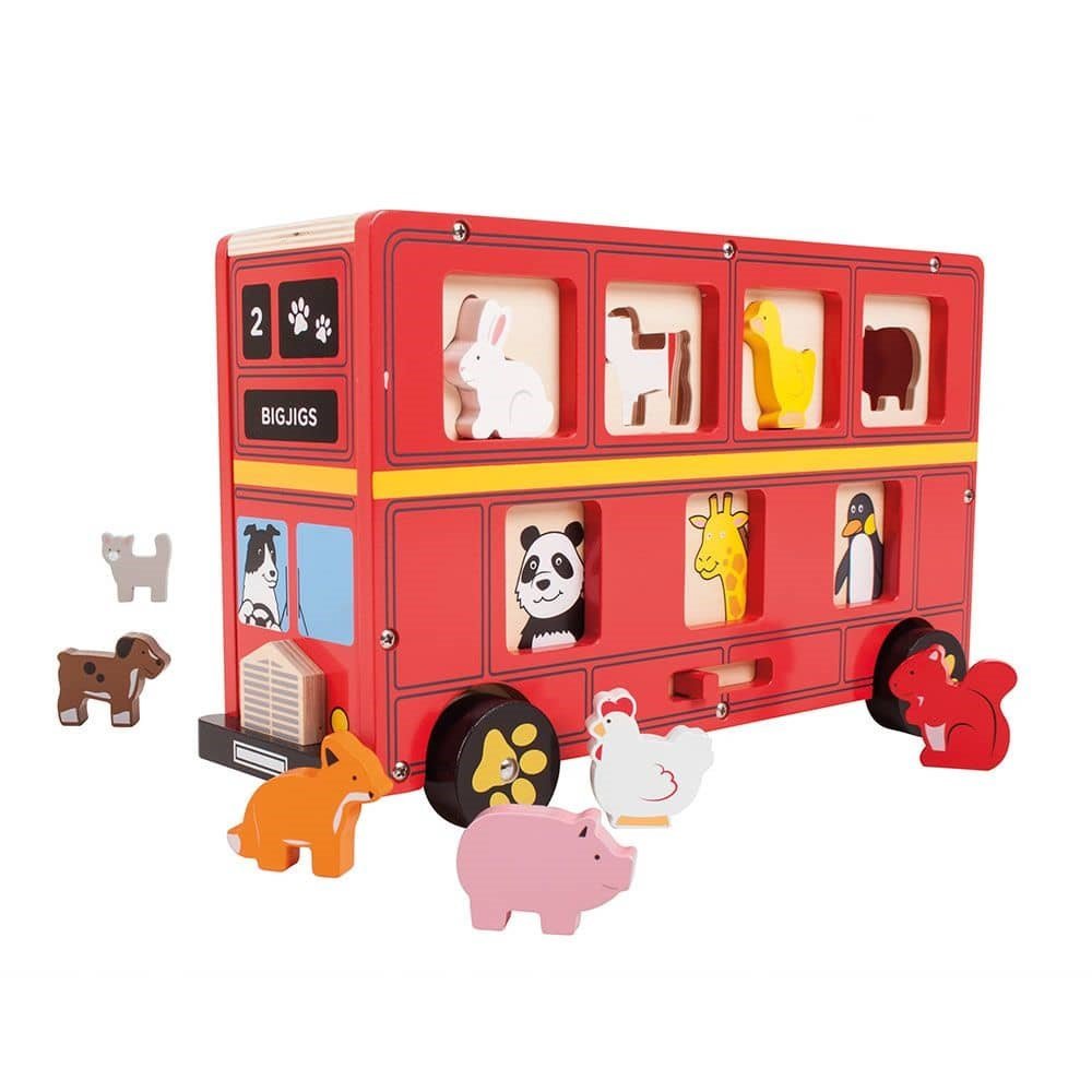 Red Bus Sorter - ABC School Supplies
