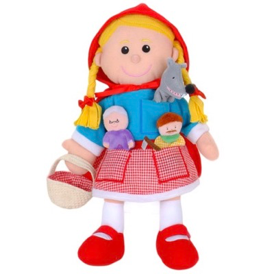 Red Riding Hood Hand/Finger Puppet - ABC School Supplies