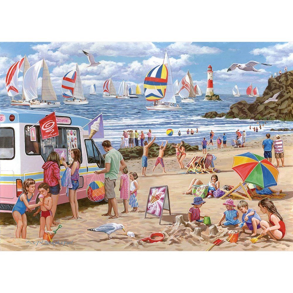 Regatta Day - BIG 500 Piece Jigsaw Puzzle - ABC School Supplies