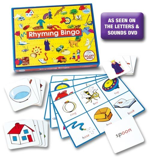 **Rhyming Bingo - ABC School Supplies