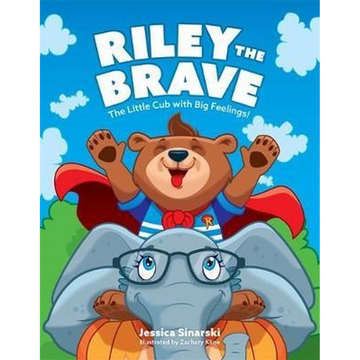 Riley The Brave - The Little Cub With Big Feelings! : Help For Cubs Who Have Had A Tough Start In Life - ABC School Supplies