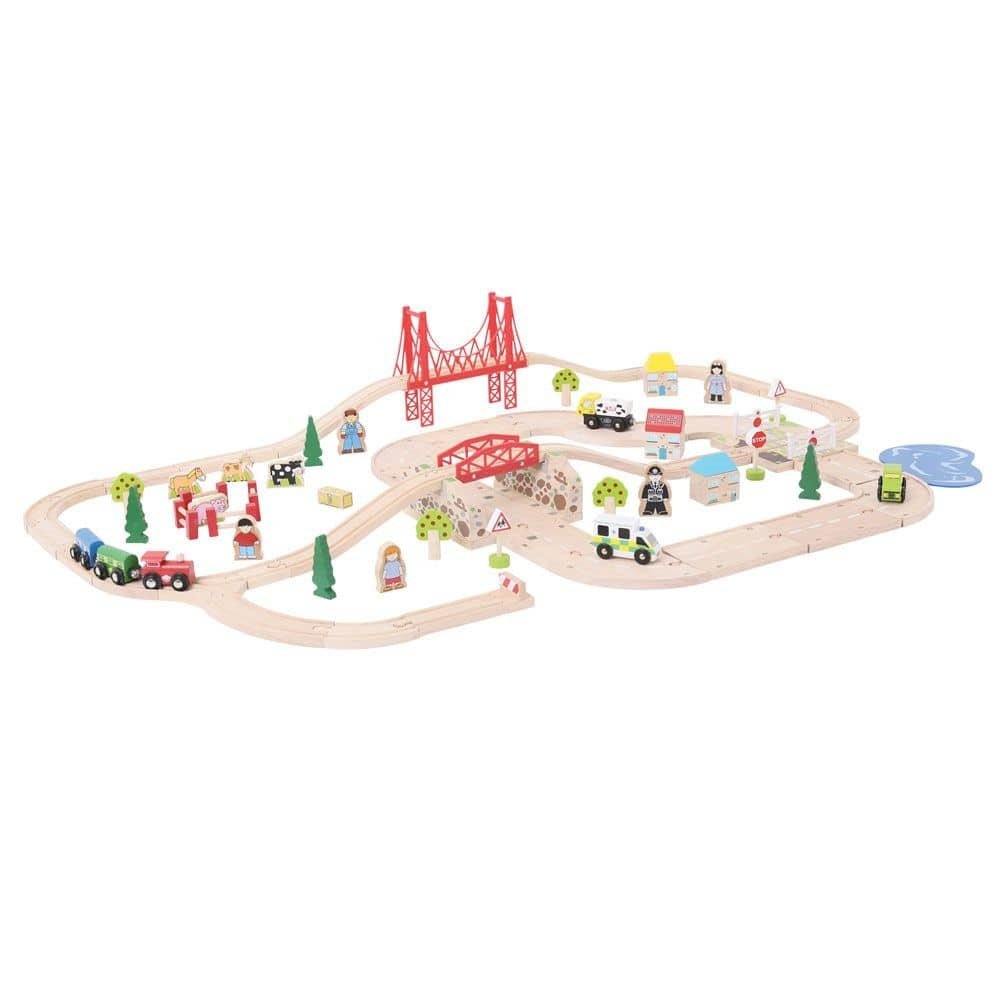 Road & Rail Train Set - ABC School Supplies