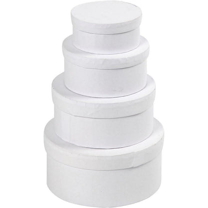 Round Boxes - ABC School Supplies