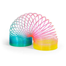Round Magic Spring Slinky - Rainbow Colours - ABC School Supplies