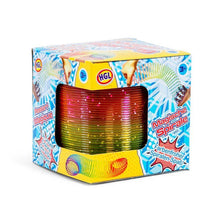 Round Magic Spring Slinky - Rainbow Colours - ABC School Supplies
