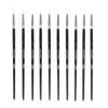 Round Paint Brushes - Taklon No 6 (Pack of 10) - ABC School Supplies