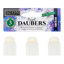Round Paint Daubers Pack Of 3 - ABC School Supplies