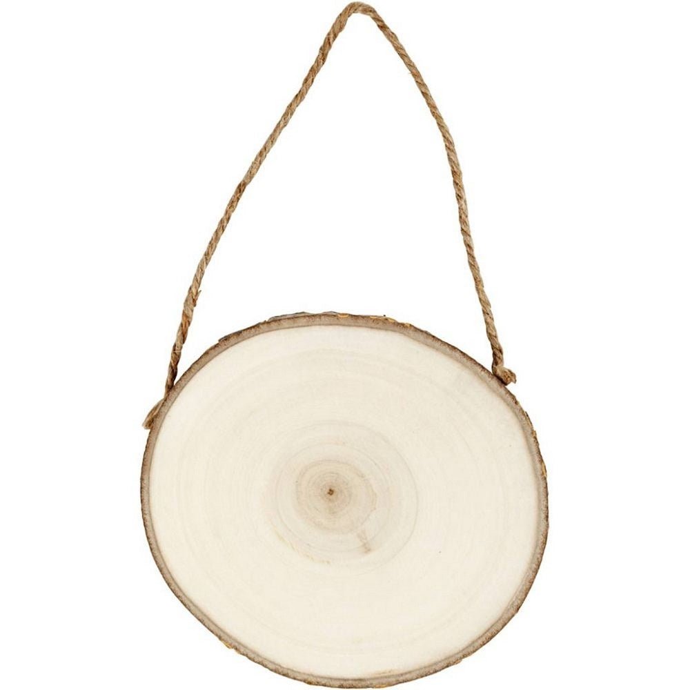 Round Wooden Door Sign - ABC School Supplies