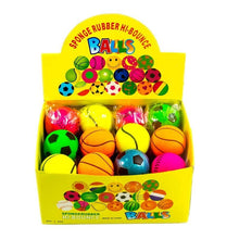 Rubber Ball Sports Assorted Pack Of 24 - ABC School Supplies