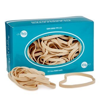 Rubber Bands 152X6Mm Box - ABC School Supplies