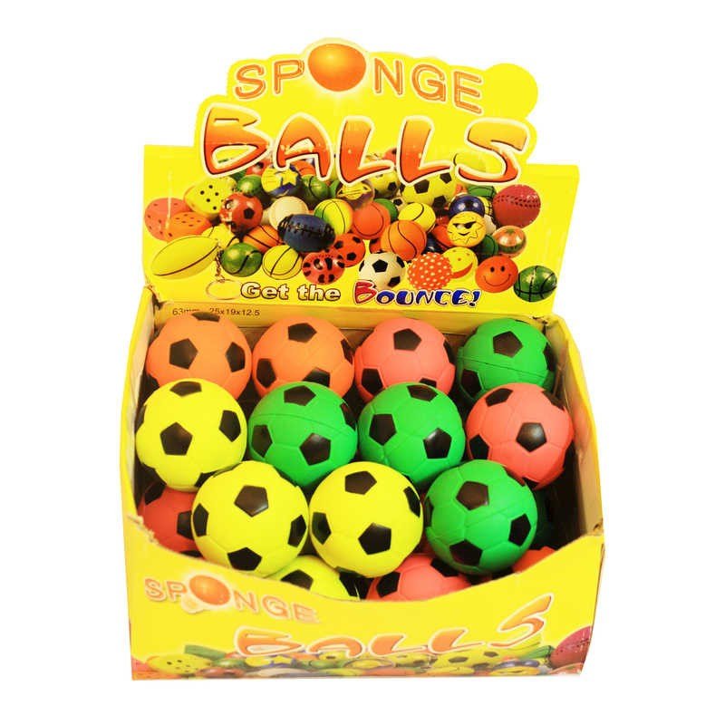 Rubber Sponge Mini Soccer Ball - ABC School Supplies