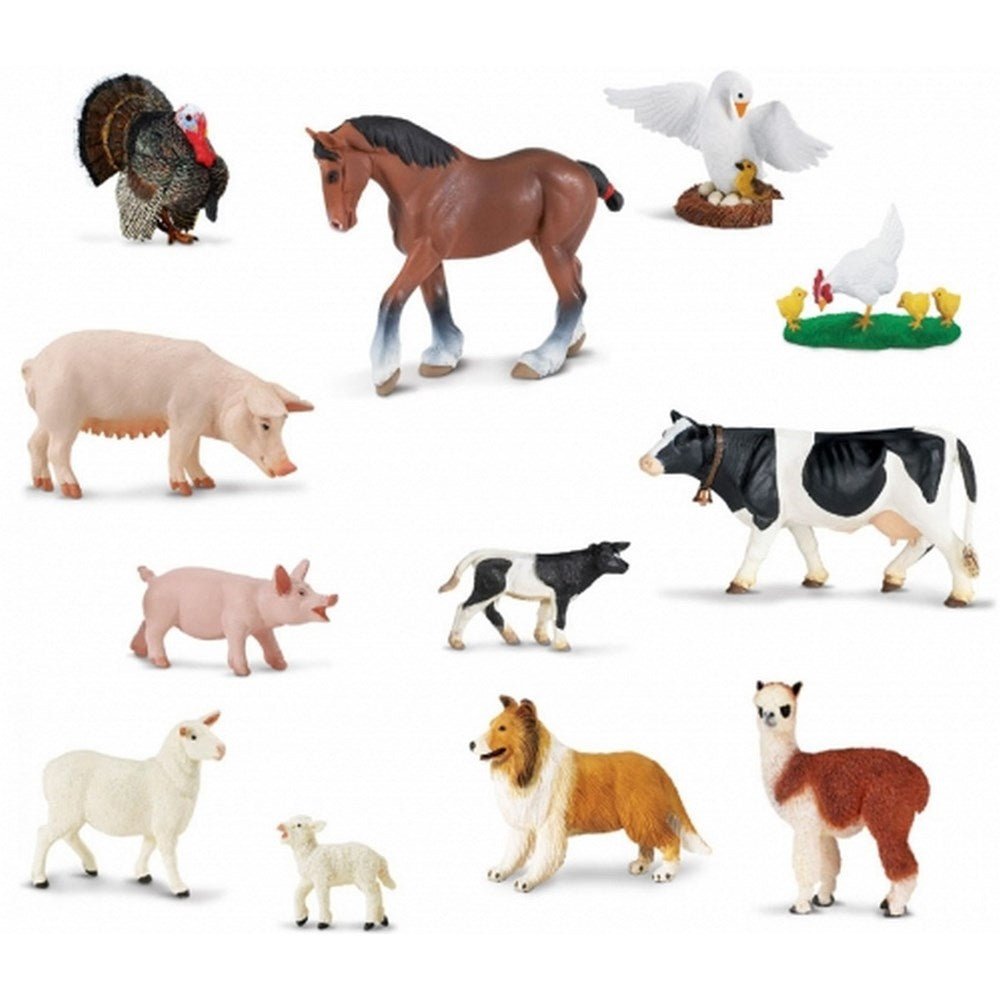 Safari Farm Animal Set - ABC School Supplies