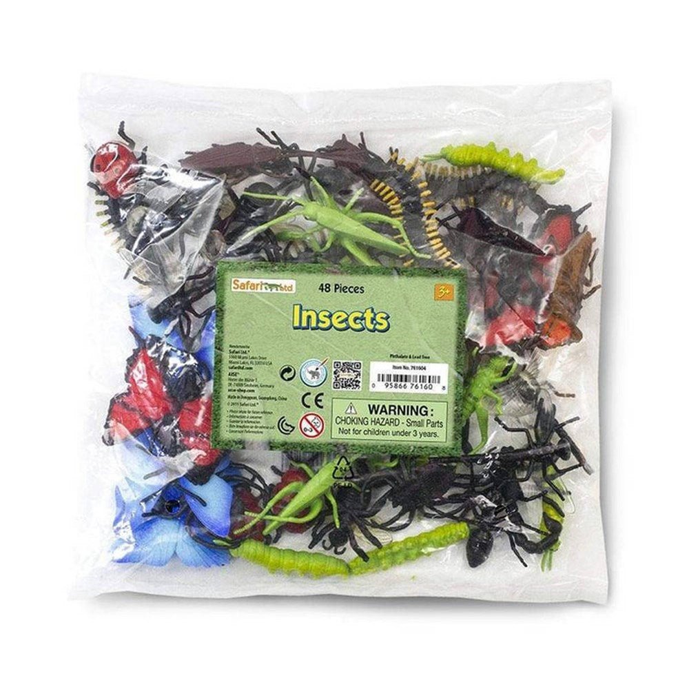 Safari Ltd® Insect Bulk Bag Pack of 48 - ABC School Supplies