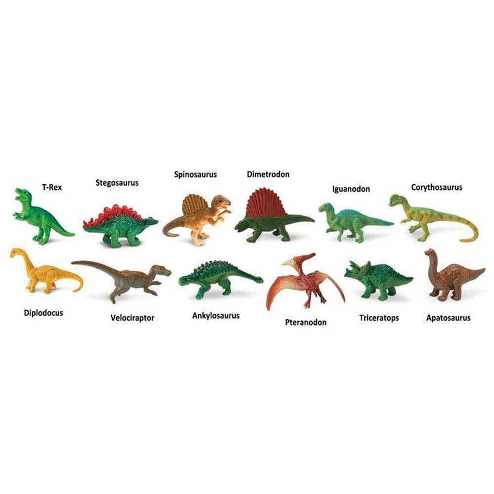 **Safari Mini Assorted Dinosaurs Bulk Bag - ABC School Supplies