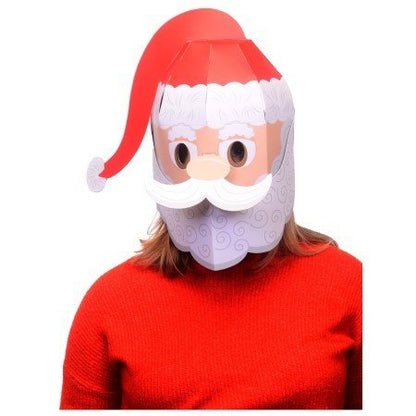 Santa 3D Mask Card Craft - ABC School Supplies