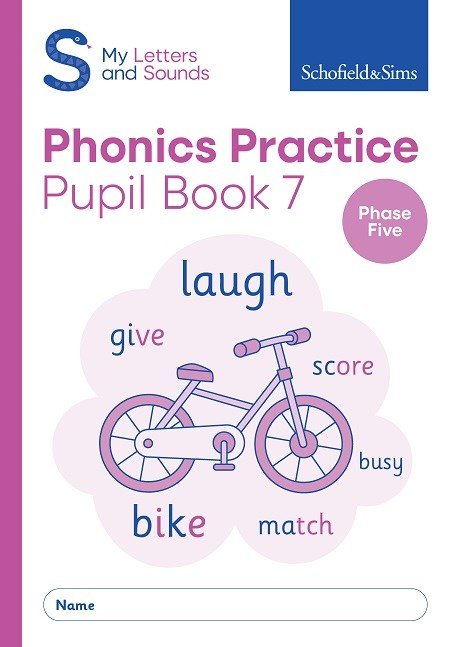 **Schofield & Sims My Letters and Sounds Phonics Practice Book 7 - Phase 5 - ABC School Supplies