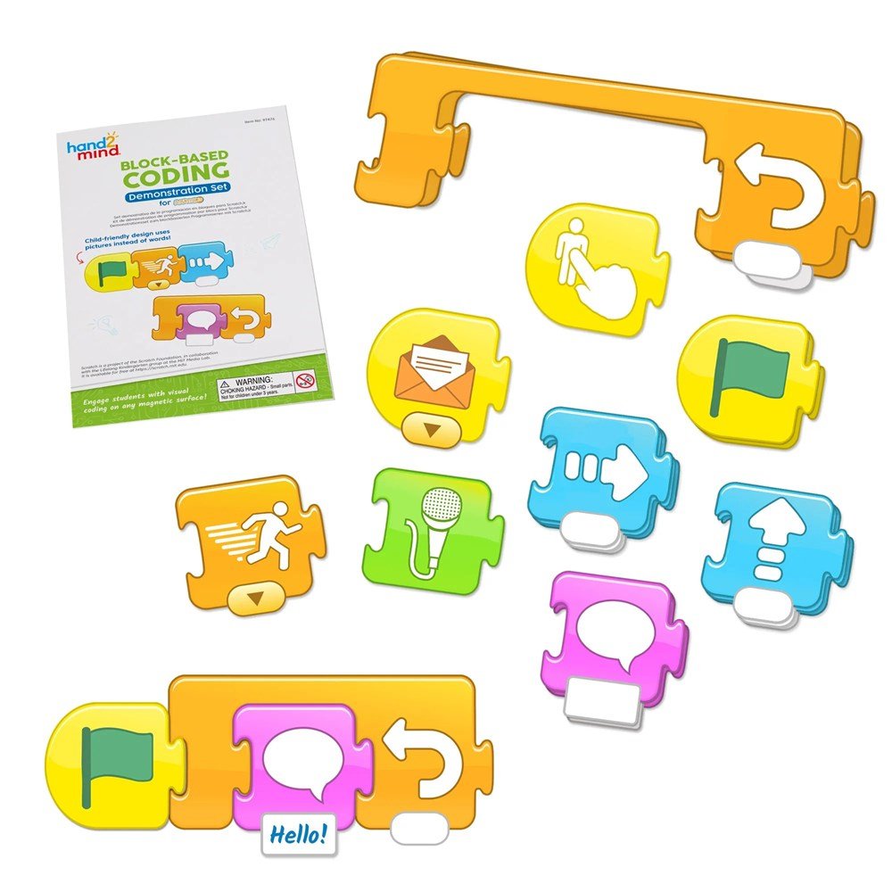 Scratch Jr Cards Magnetic Demonstration Set - ABC School Supplies