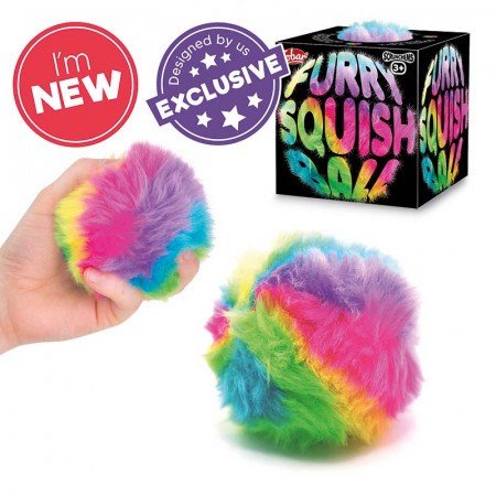 Scrunchems Furry Squish Ball - ABC School Supplies