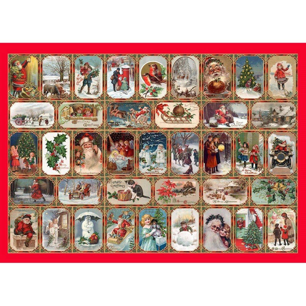Seasons Greetings - 1000 Piece Jigsaw Puzzle - ABC School Supplies