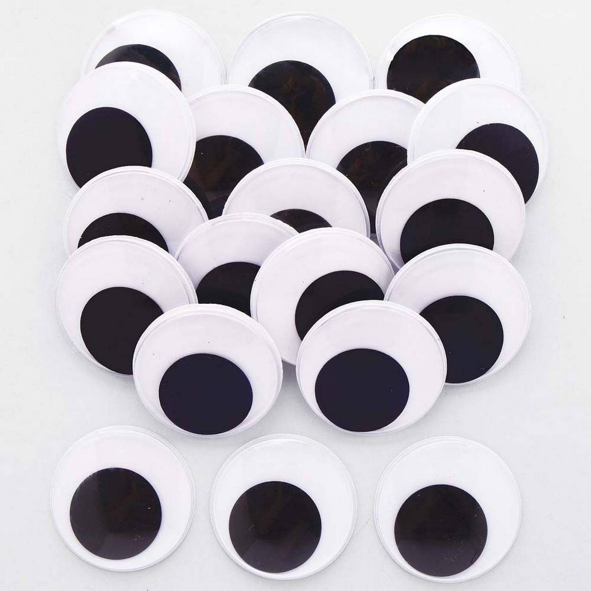 Self Adhesive Goggly Eyes - 15mm Tub Of 500 - ABC School Supplies