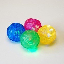 Sensory Flashing Balls (Irregular Bounce) Set of 4 - ABC School Supplies
