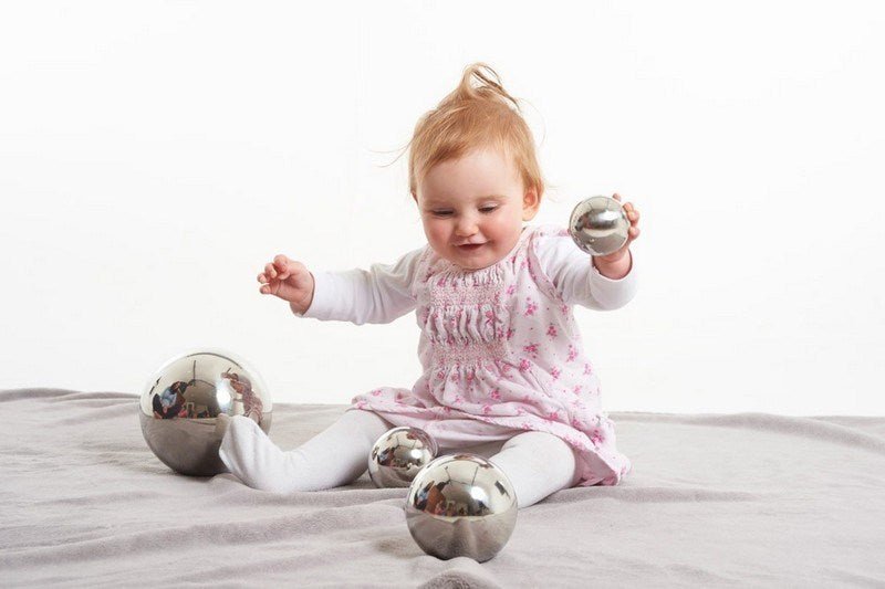 Sensory Reflective Silver Balls - ABC School Supplies