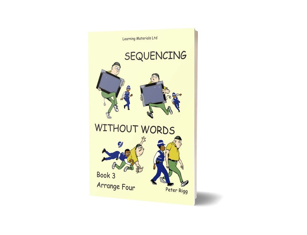 Sequencing Without Words: Book 3 – Arrange Four (4 pictures) - ABC School Supplies