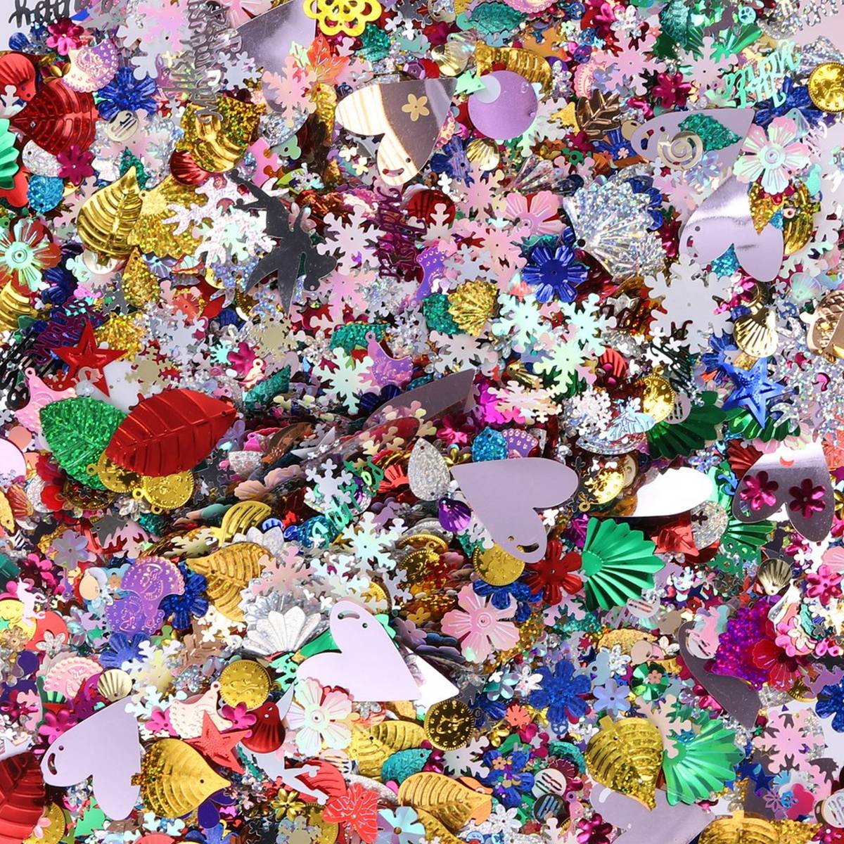 Sequins Mixed Pack 450G - ABC School Supplies