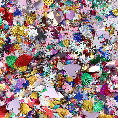 Sequins Mixed Pack 450G - ABC School Supplies