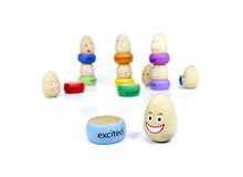 Set Of 10 Wooden Emotions Eggs - ABC School Supplies