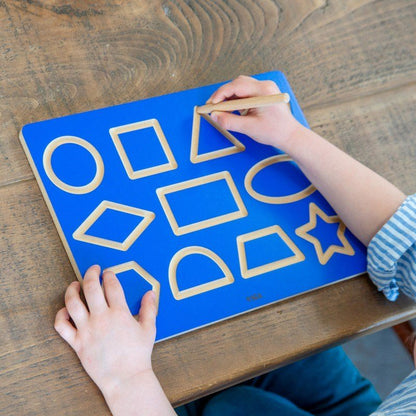 Shapes Tracing Board - ABC School Supplies