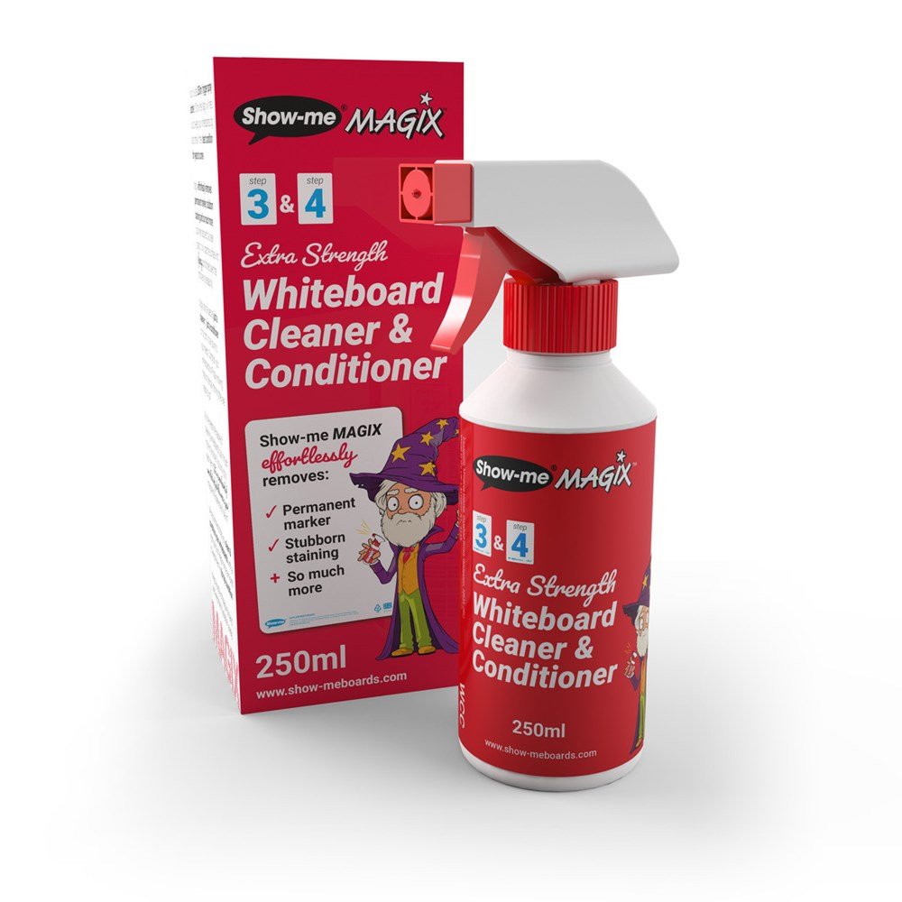 Show-Me 250ml Magix Whiteboard Cleaner & Conditioner - ABC School Supplies