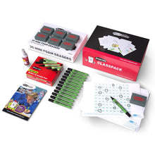 Show - Me Class Pack Drywipe Boards, Pens & Erasers - Hundred Square, A4 - 35 Sets - ABC School Supplies