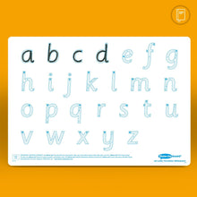 Show-Me Class Pack Drywipe Boards, Pens & Erasers - Letter Formation, A4 - 35 Sets - ABC School Supplies