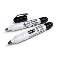 Show - Me Eco Teacher Drywipe Markers - Black Pack of 50 - ABC School Supplies