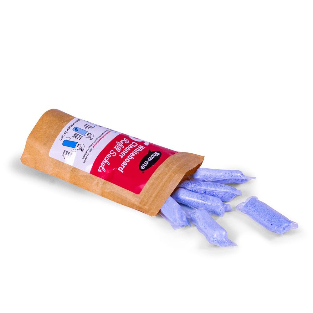 Show - Me Pack 6 Whiteboard Cleaner Sachets For 500Ml Bottle - ABC School Supplies