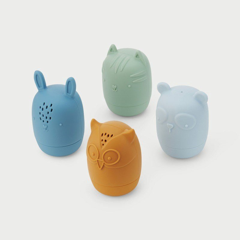 SiliSoft Animal Squirters (Neutral) - 4 Pack - ABC School Supplies