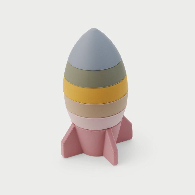 SiliSoft Rocket Stacker (Earth) - 6 Pack - ABC School Supplies