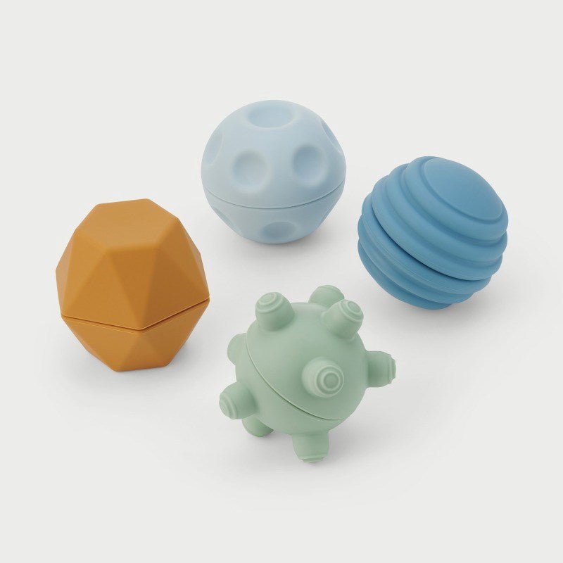 SiliSoft Sensory Balls (Neutral) - 4 Pack - ABC School Supplies