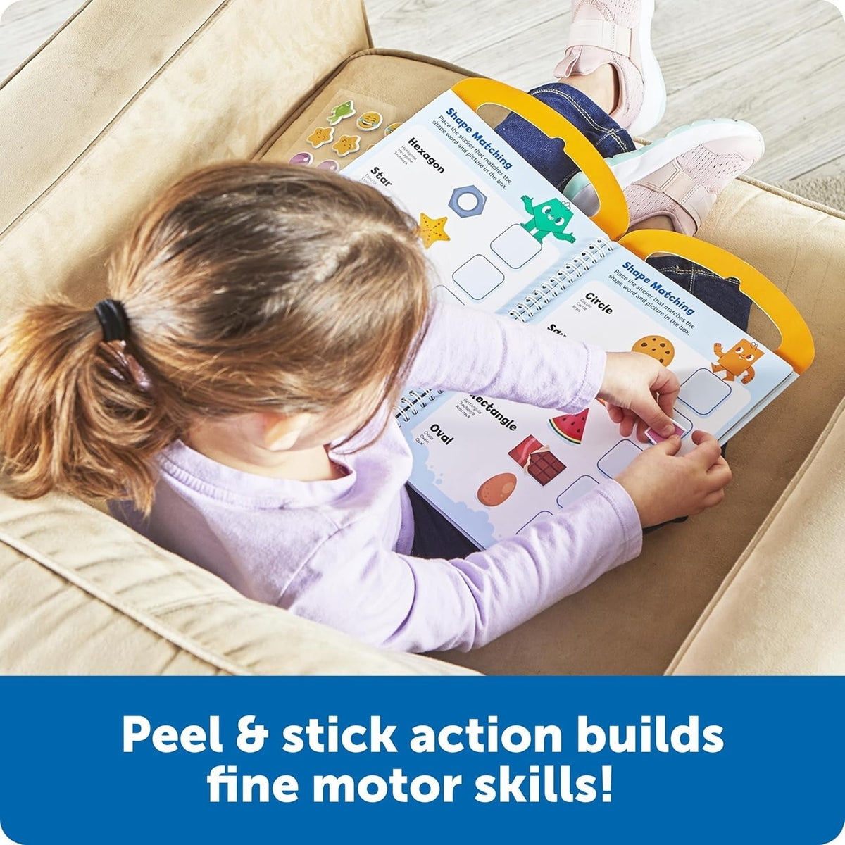 Skill Builders! Smart Stickers – Colors, Numbers & Shapes - ABC School Supplies